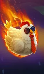 Flaming Chicken Highway Hazard